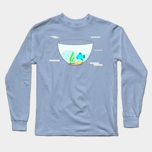 Fish Aquarium funny gift Long Sleeve T-Shirt